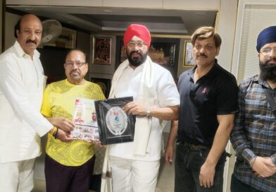 राष्ट्र टाइम्स की 45वीं वर्षगांठ पर सरदार गुरुचरण सिंह राजू का भव्य सम्मान